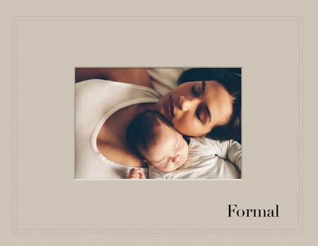 Formal Photo Book Template