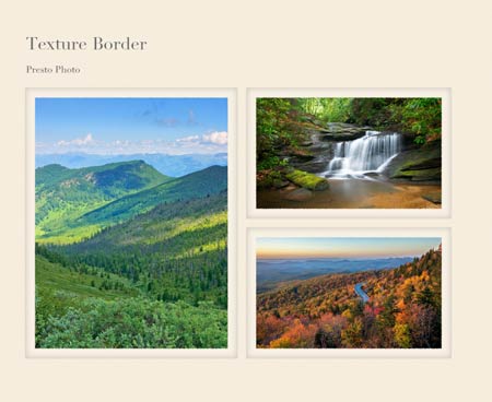 Texture Border Photo Book Template