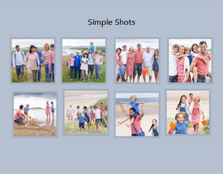 Simple Shots Photo Book Template