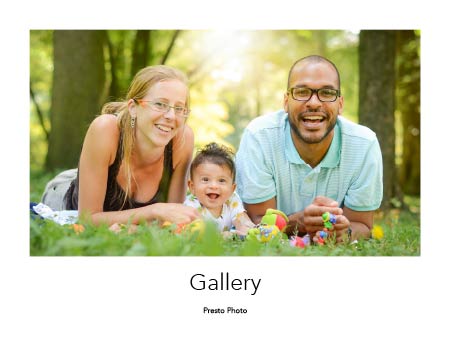 Gallery Photo Book Template