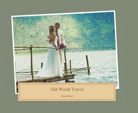 Old World Travel Template Cover
