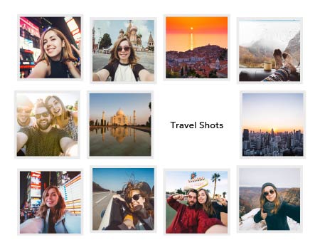 Travel Shots Template Cover