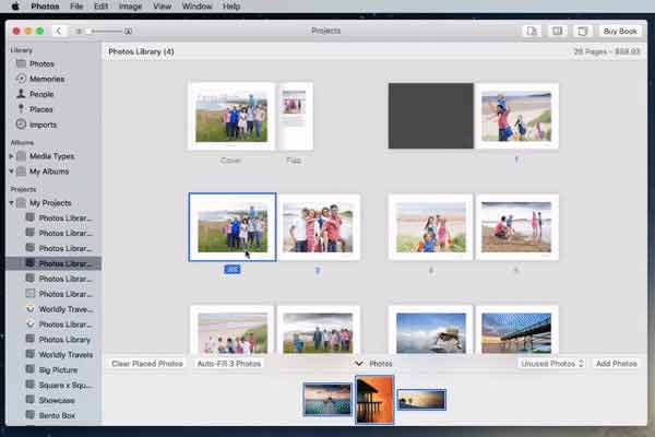 Adjust Text in your Photo Book