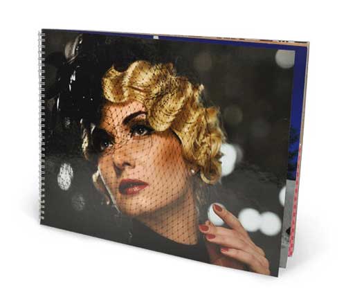 10x8 Wire-O Softcover with Premium Gloss 220 Photo Paper