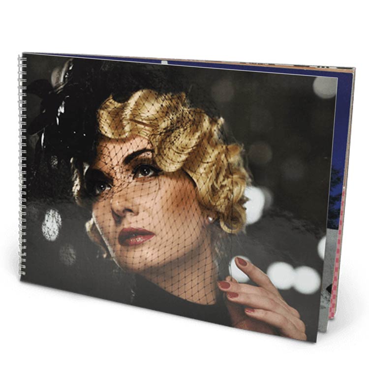 14x11 Wire-O Softcover with Premium Gloss 220 Photo Paper