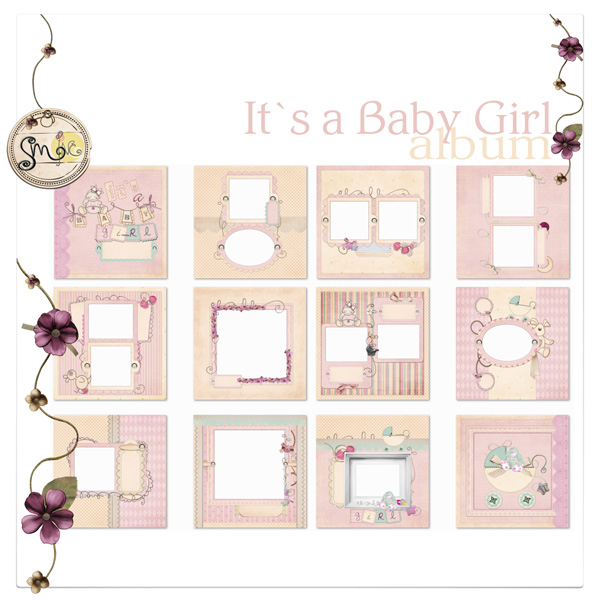 It`s a Baby Girl Template