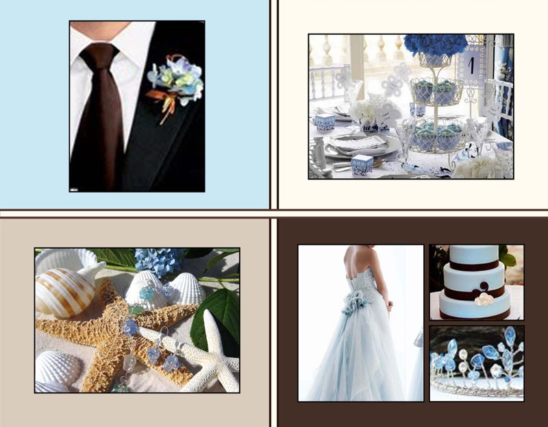 Wedding blues Template