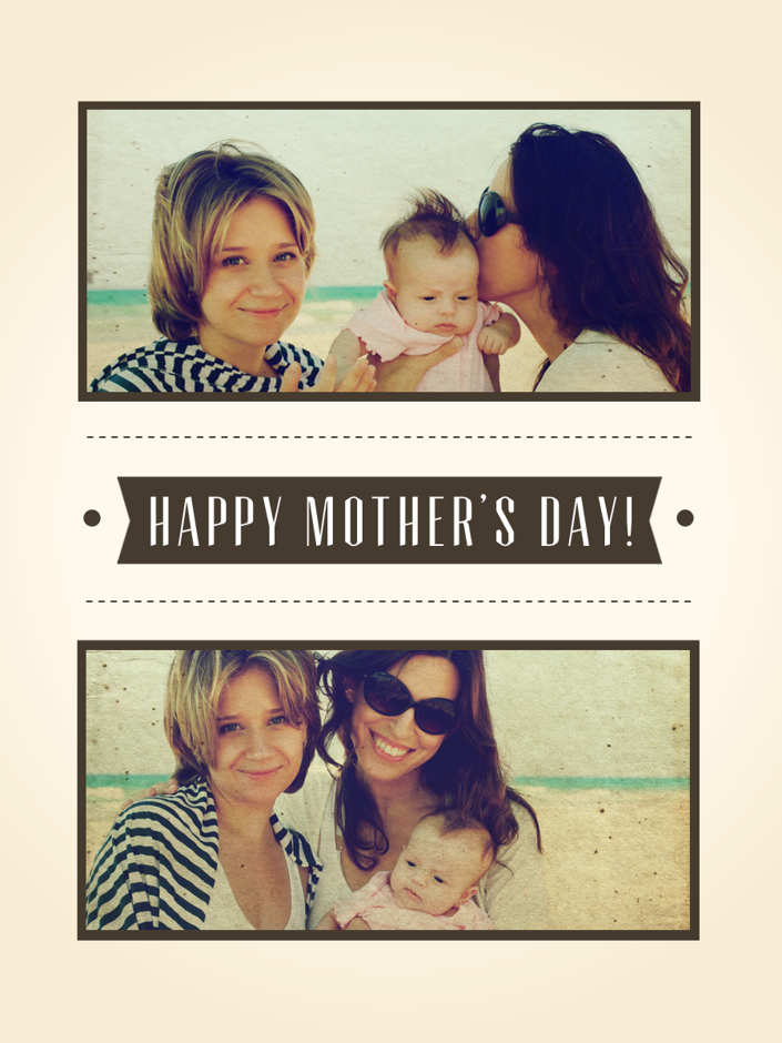 Happy Mothers Day Basic Card Template