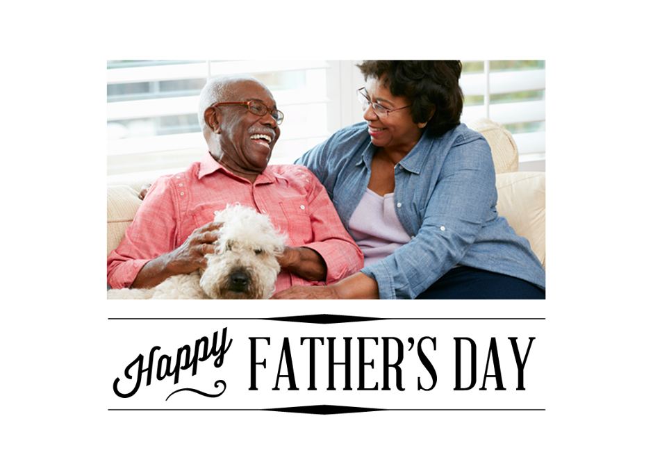 Father's Day Classic Card Template 2 Template