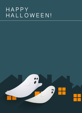 Halloween City Illustration