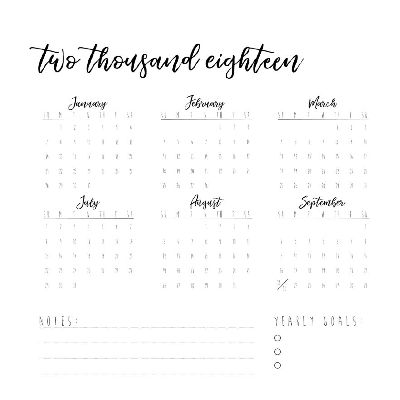 Year Spread - part 1