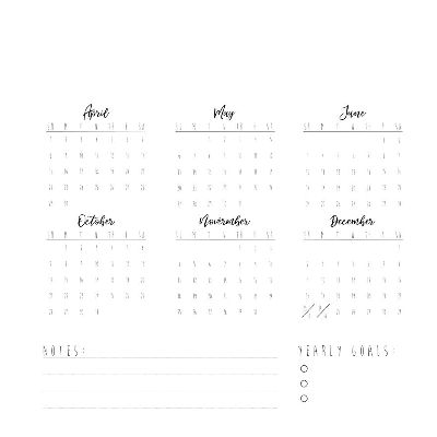Year Spread - part 2
