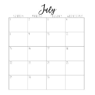 July - part 1