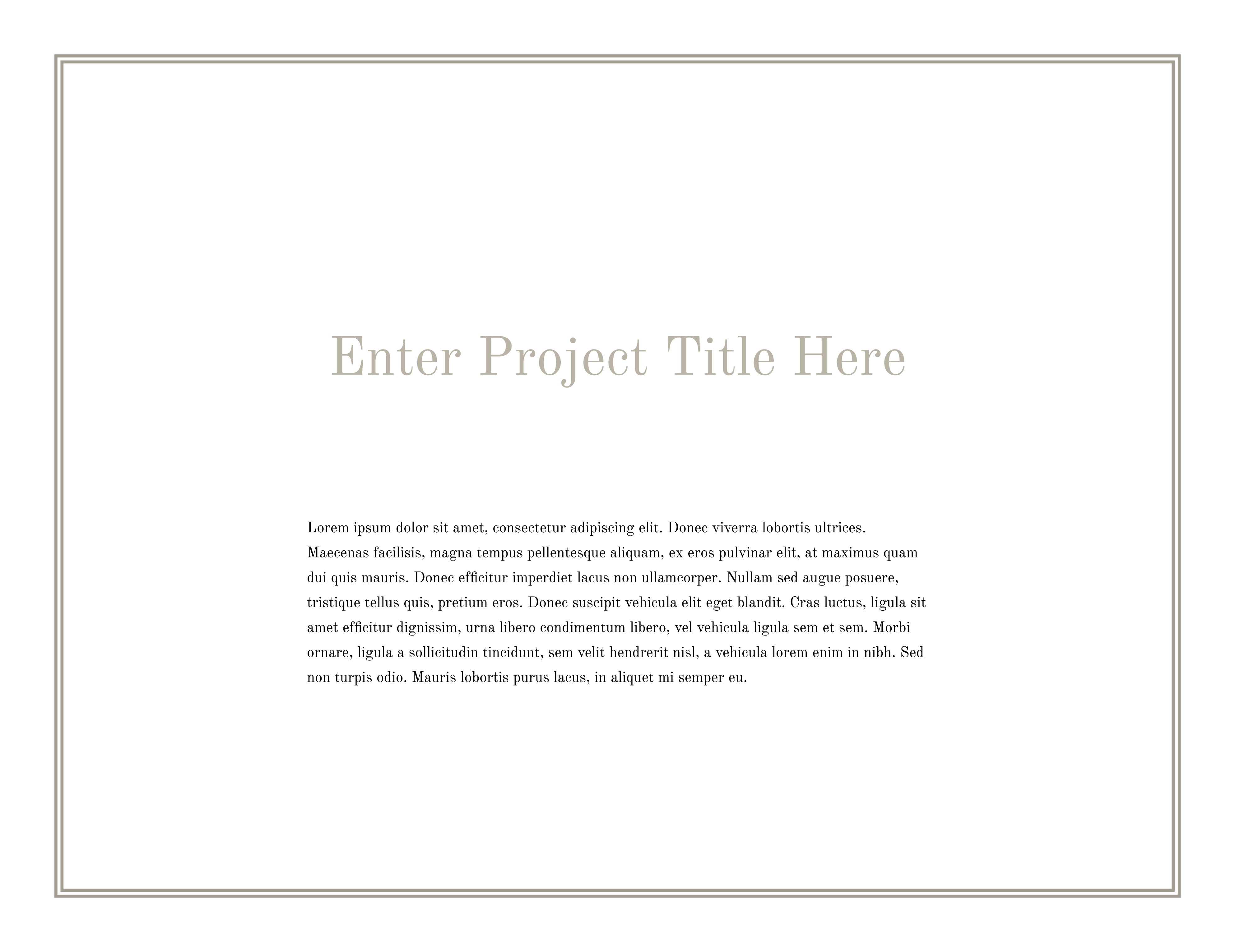 Title Page