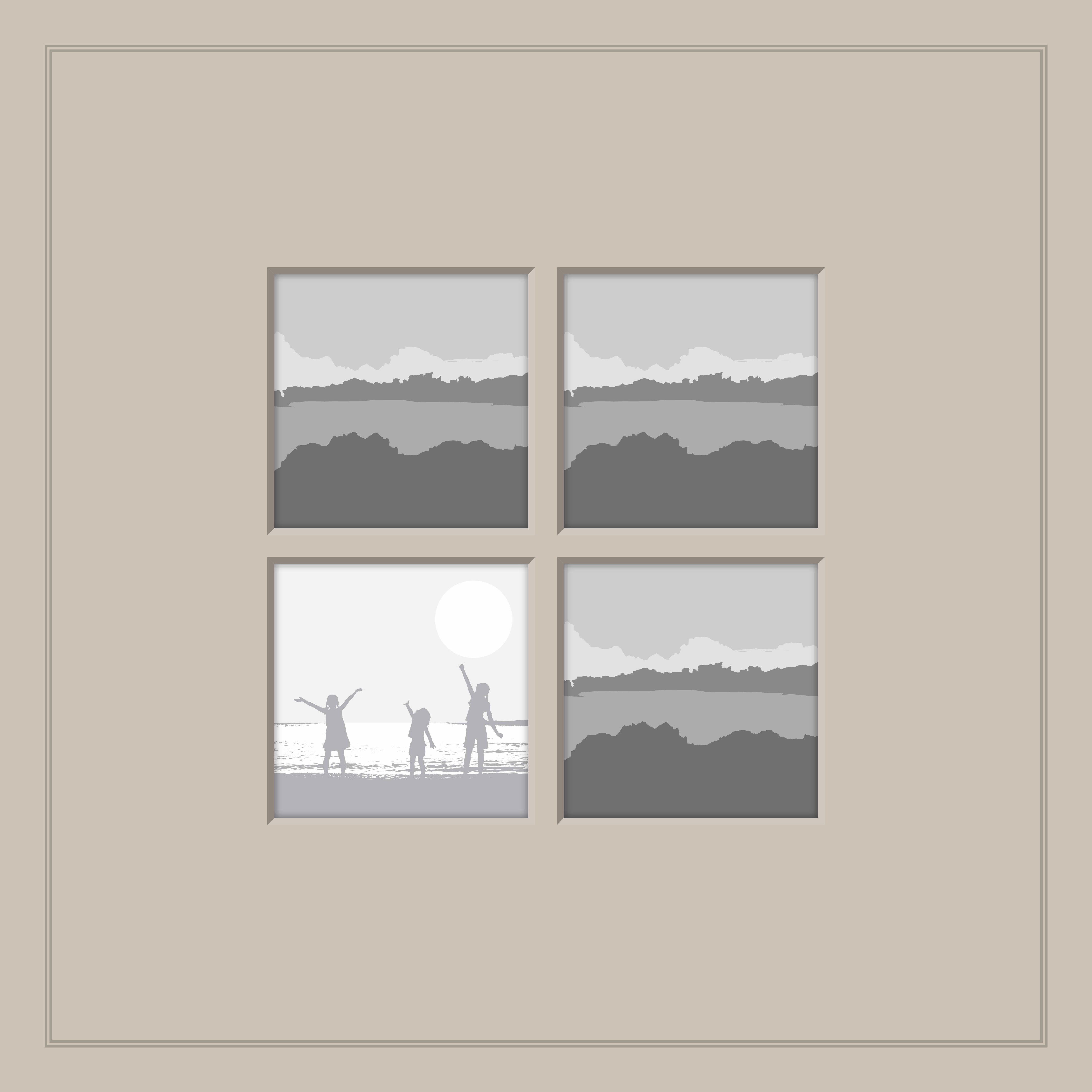 4-Up Square
