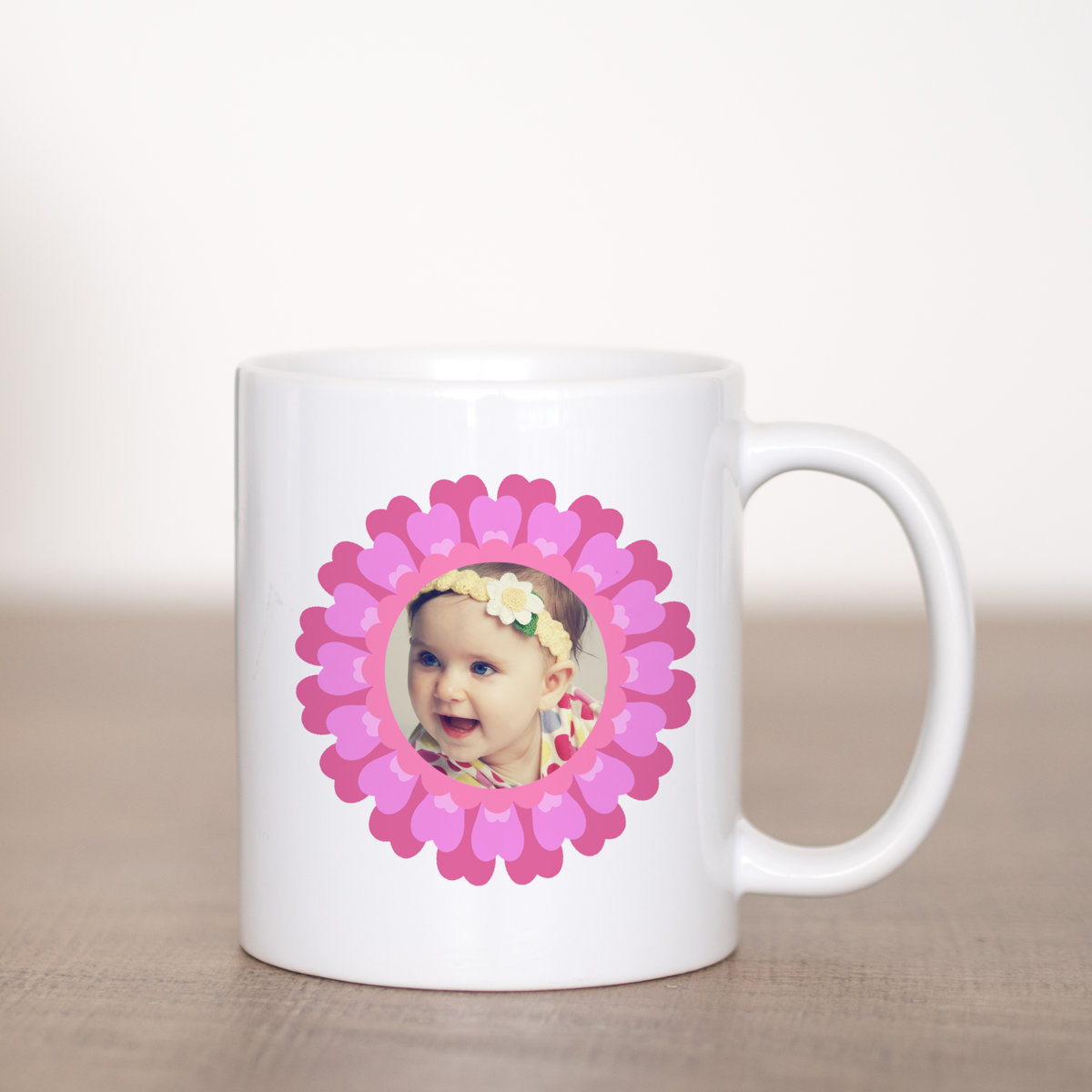 Flower Power Mug Template