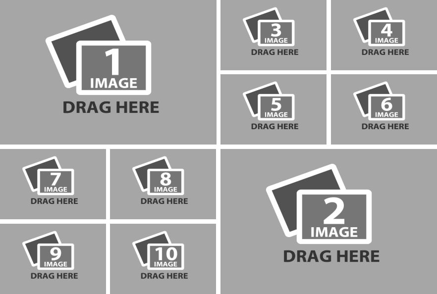 10-Up Collage Flip