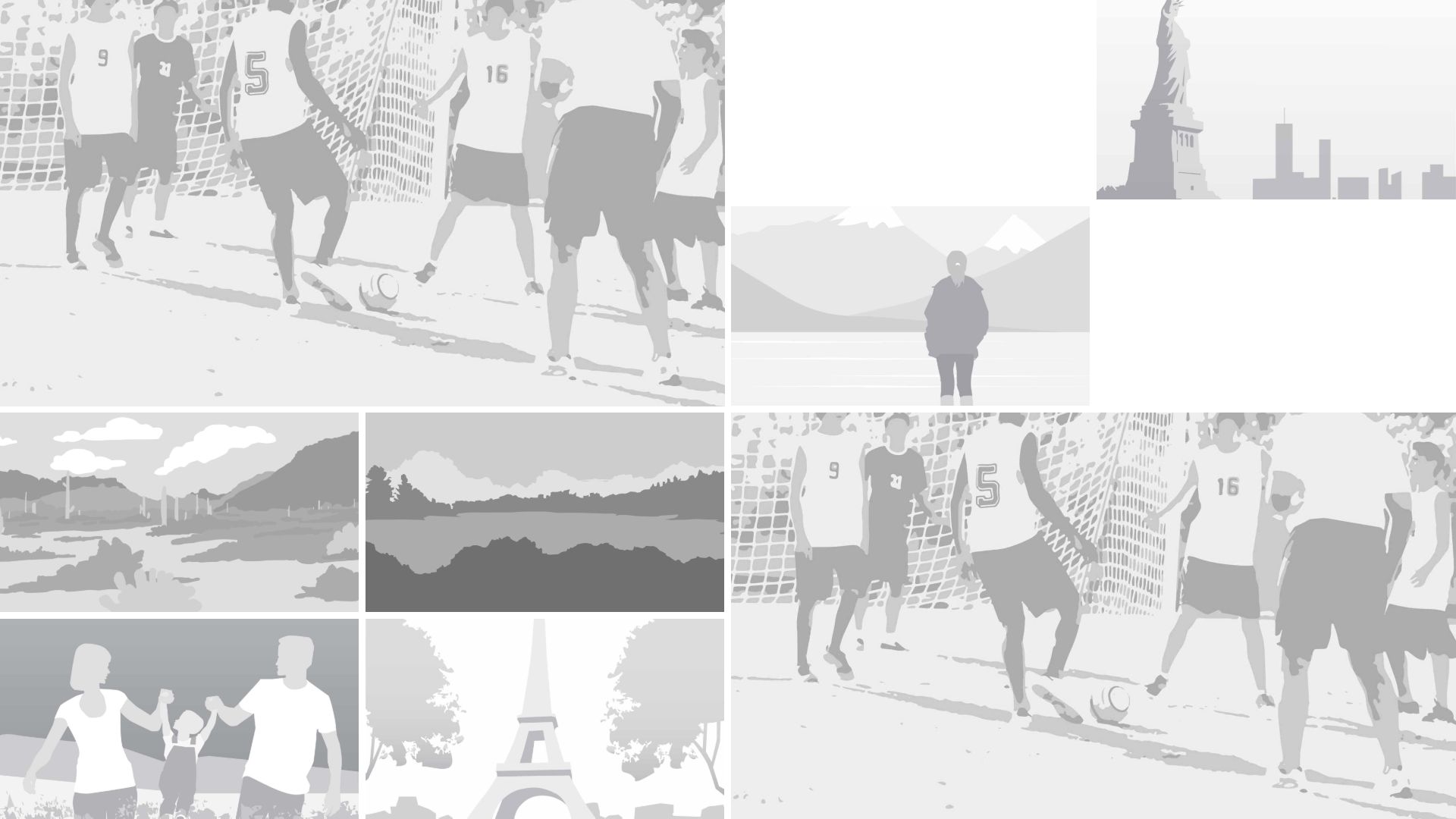 10-Up Collage Flip
