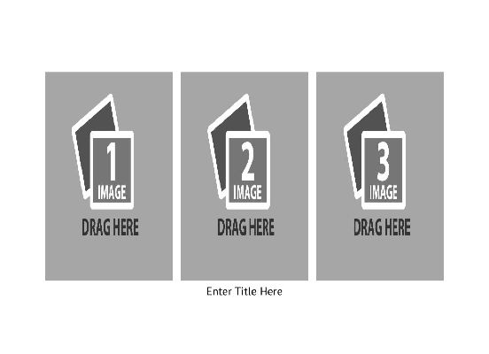 3 Images + Title