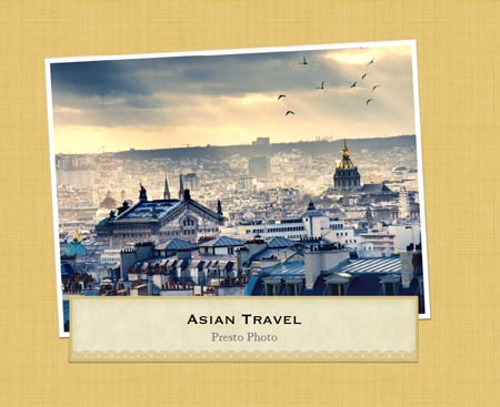 Asian Travel Template
