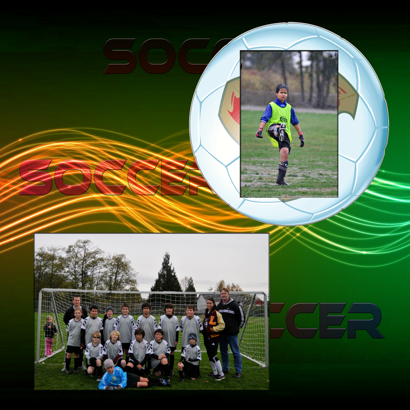 Soccer Memories Template