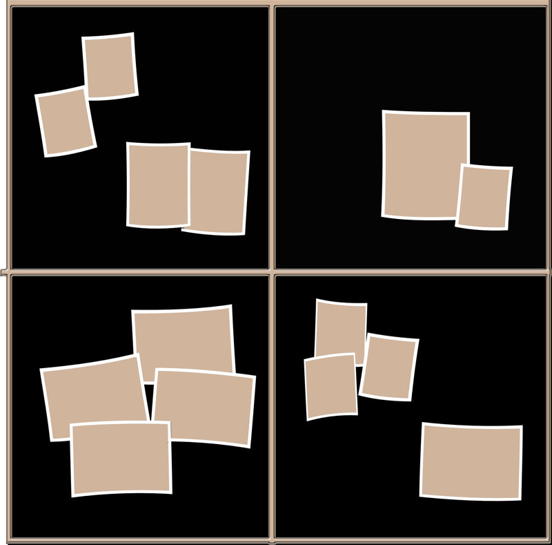 Lift mount black and white Template