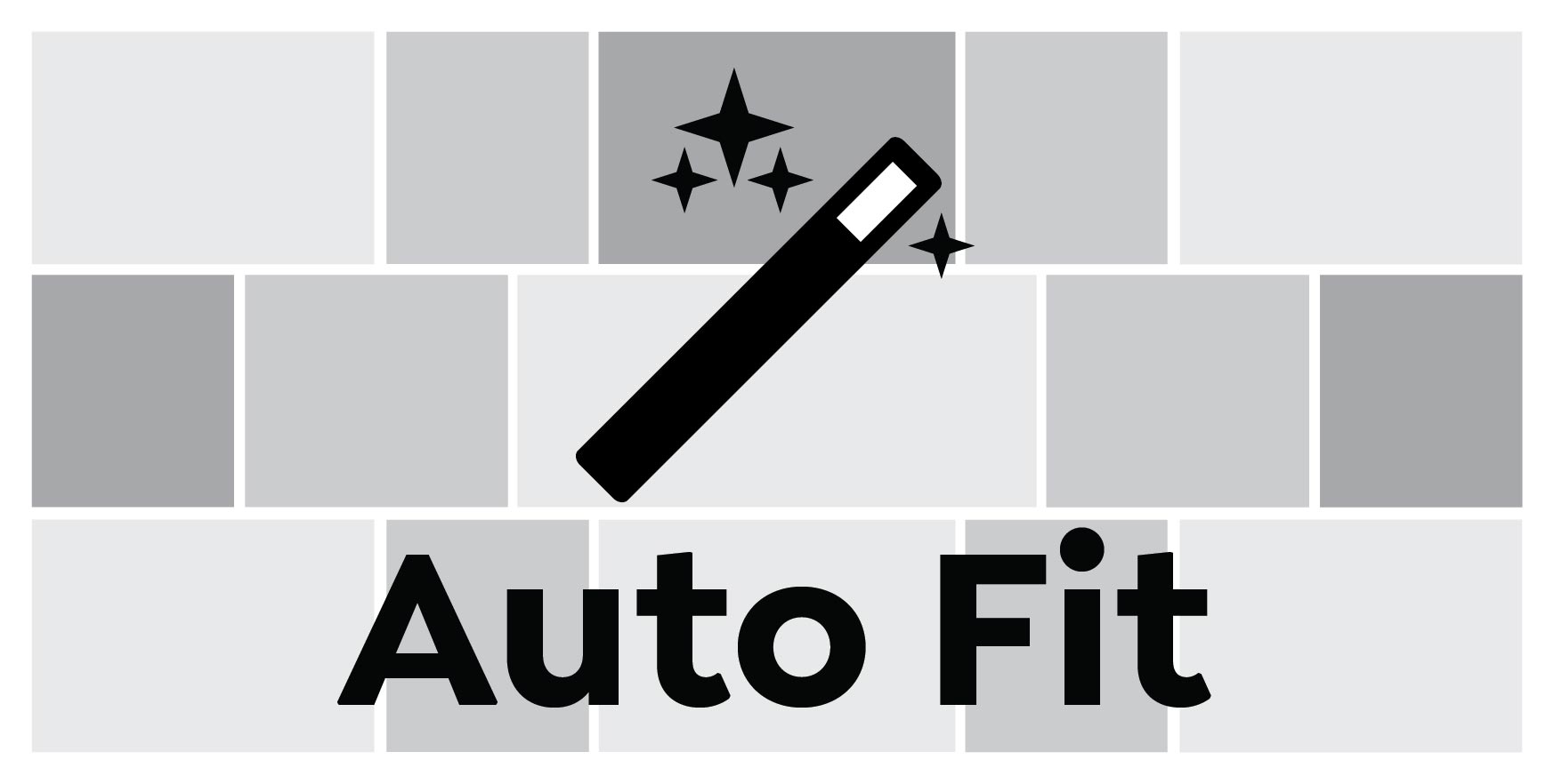 Auto Fit, Full Spread Square