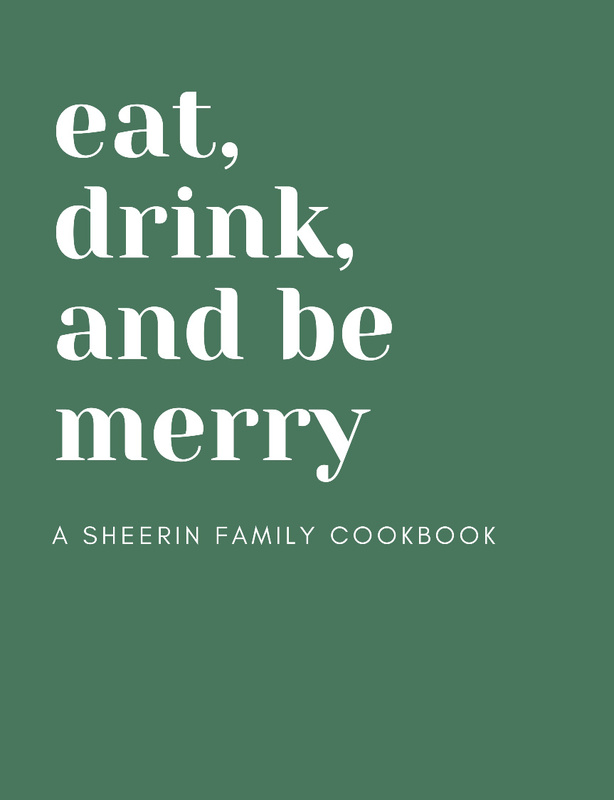 Sheerin Family Cookbook 2022 Photo Book