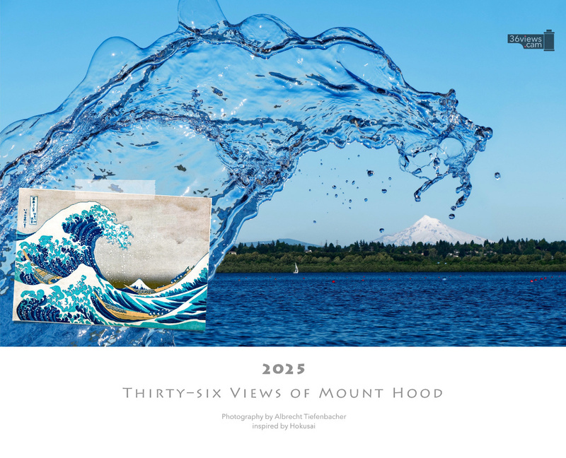 Thirty-six Views of Mount Hood 2025 Calendar