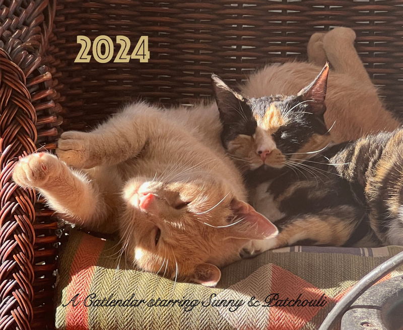 2024 Catlendar feat. Sunny & Patchouli Calendar