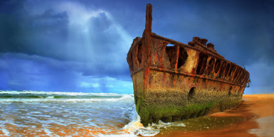 Shipwreck - Fraser Island 1