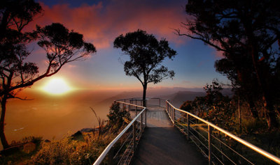 Sunrise from Boroko Lookout - Grampians National Park, Australia