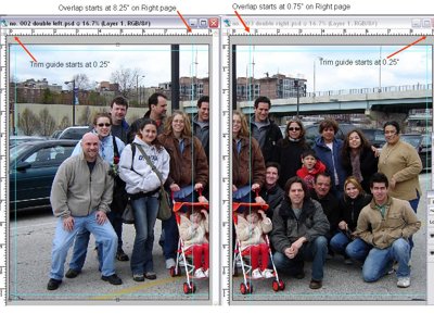 Photoshop layout example