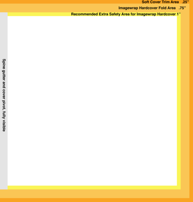 12x12 Front Imagewrap Cover Template
