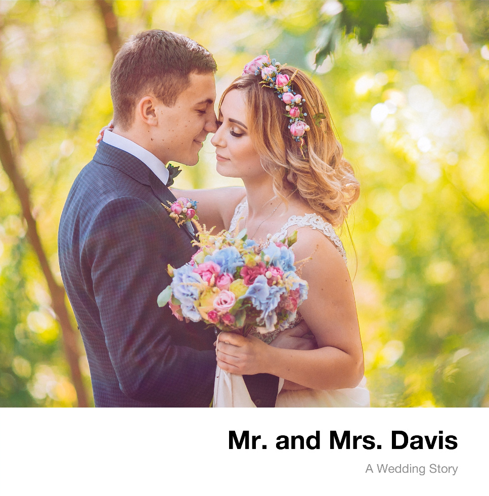 Mr and Mrs Davis 10x10