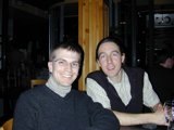 With Philippe in Colorado, Feb 2001