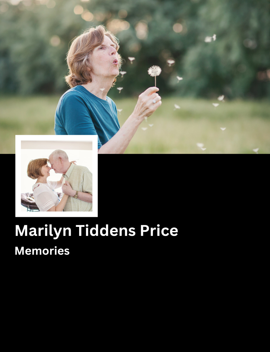 Marilyn Tiddens Price - Memories Copy