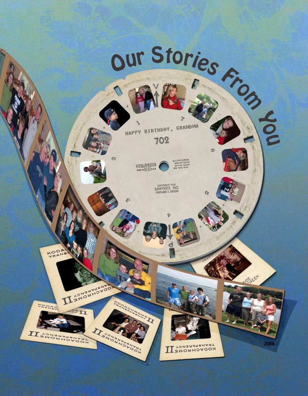 Grandma's Birthday book