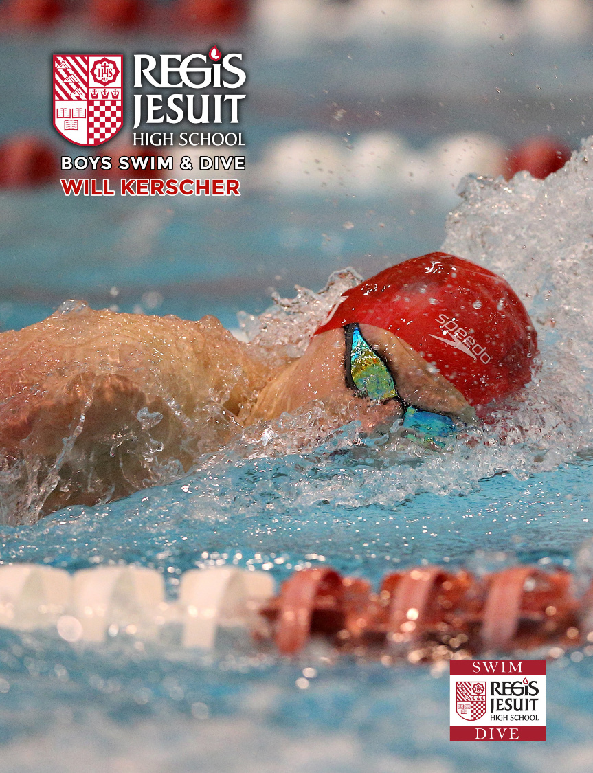 Will Kerscher 2019 RJ Swim and Dive Team book