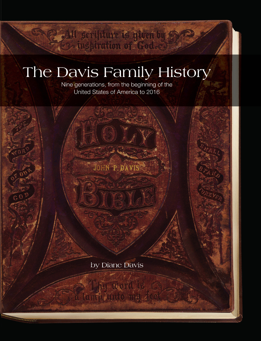 The Davis Family History -- hard cover