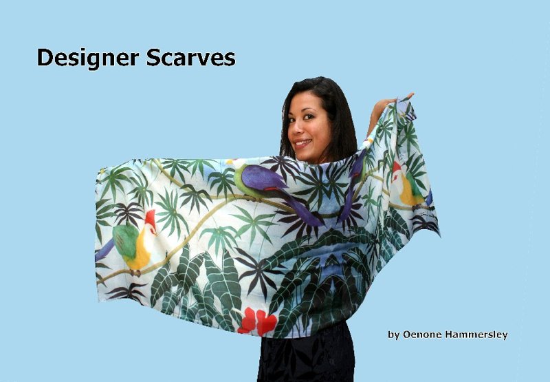 Designer Scarves by Oenone Hammersley 2