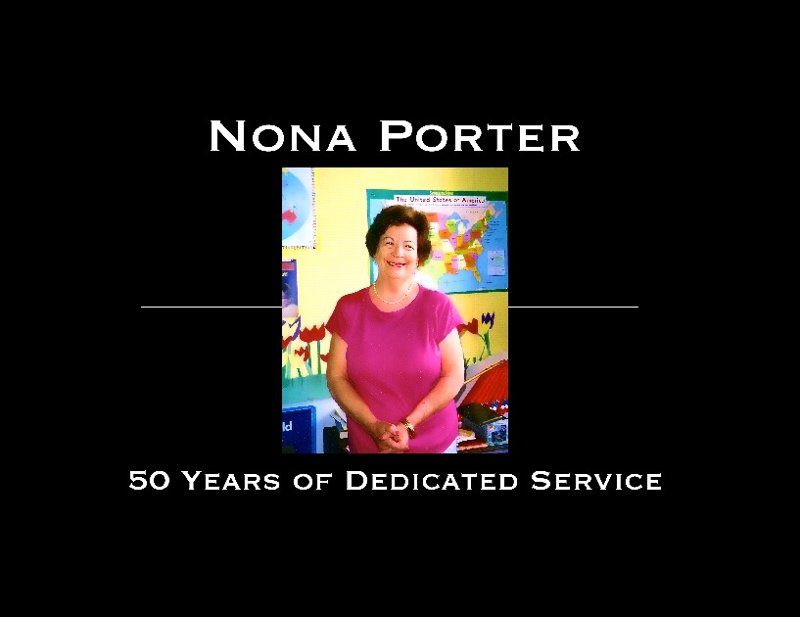 Nona Porter: 50 Years