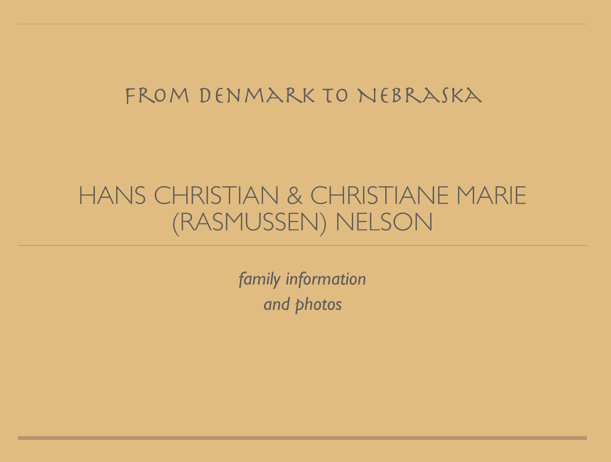 From Denmark to Nebraska