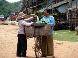 marketing in remote Cambodia village