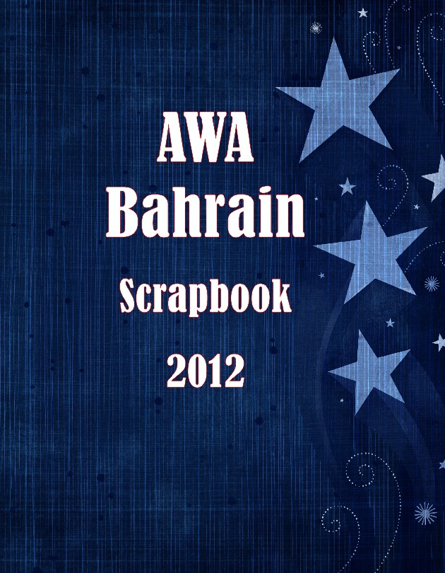 awa bahrain 2012 scrapbook