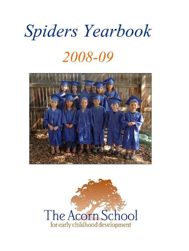 Spiders Yearbook 0809