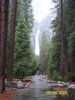 Yosemite - Middle and Lower Yosemite Falls