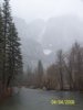 Yosemite - Yosemite Falls and  Merced River