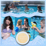 happiest when wet pool collage