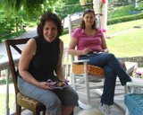 Carole and Sharon 9x7